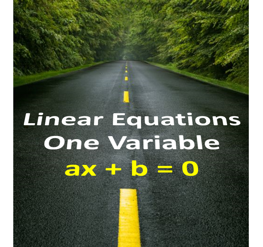Linear Equation In One Variable Worksheets
